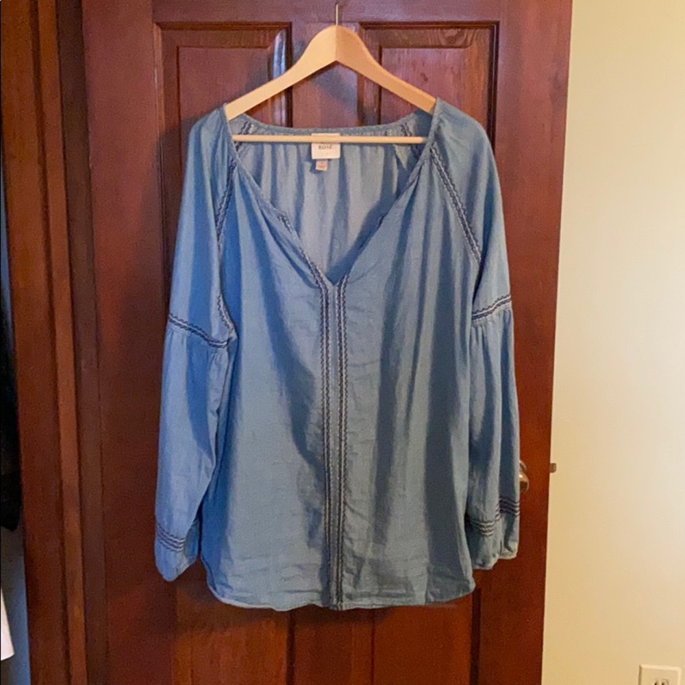 Knox Rose Chambray Tunic